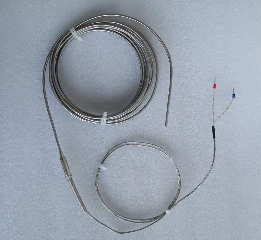 鎧裝熱電偶不同直徑推薦的測(cè)溫范圍介紹